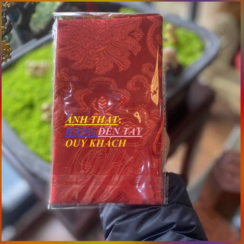 Phong Bao Lì Xì Đầu Năm, Hầu Đồng Thêu Hoa Văn Sang Trọng Cao Cấp Mã M10
