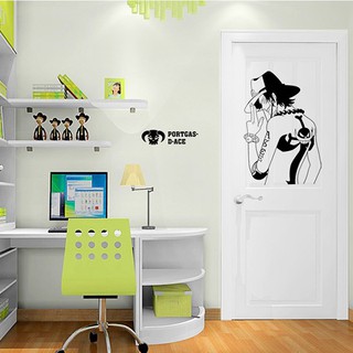 Decal Dán Tường ACE - One Piece