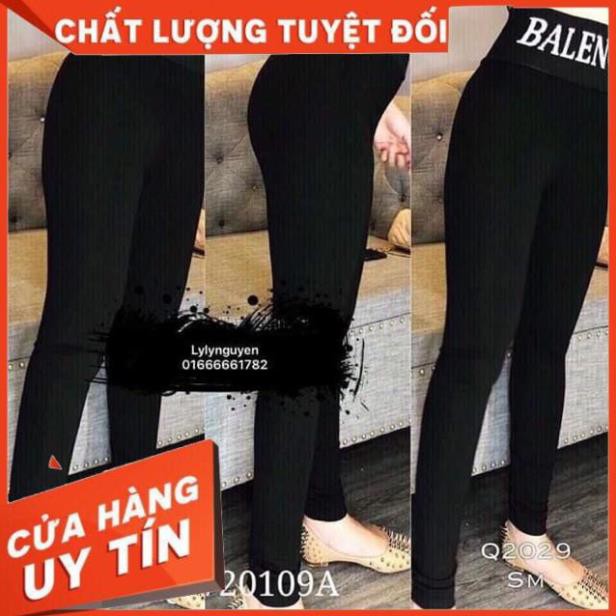 &lt;hot&gt; Quần Legging Cạp Chữ_ mã 128