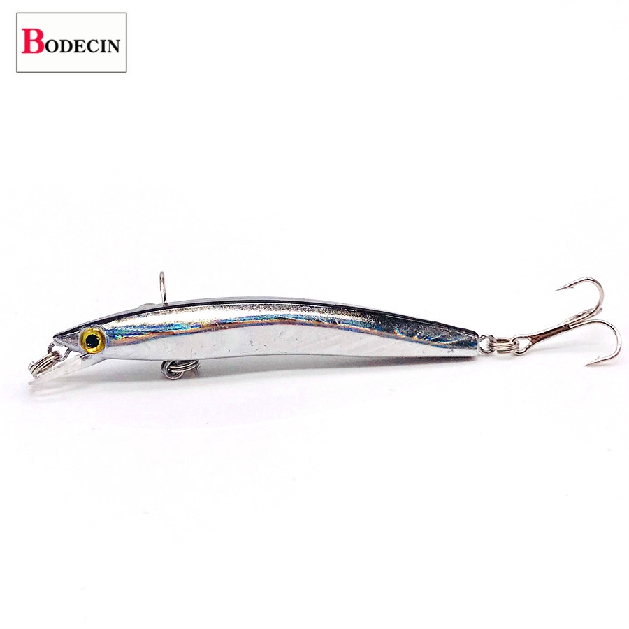 Mồi câu giả cá mắt 3D sống động kích thước 8cm
