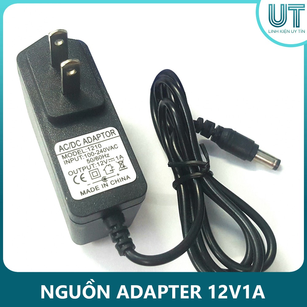 Nguồn Adapter 12V1A DC5.5x2.1MM