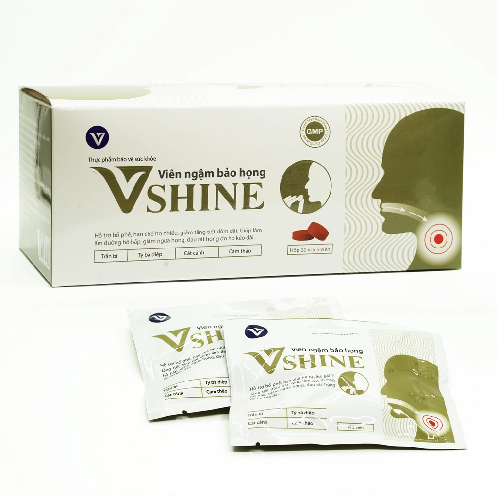 Viên Ngậm Ho Bảo Họng VShine