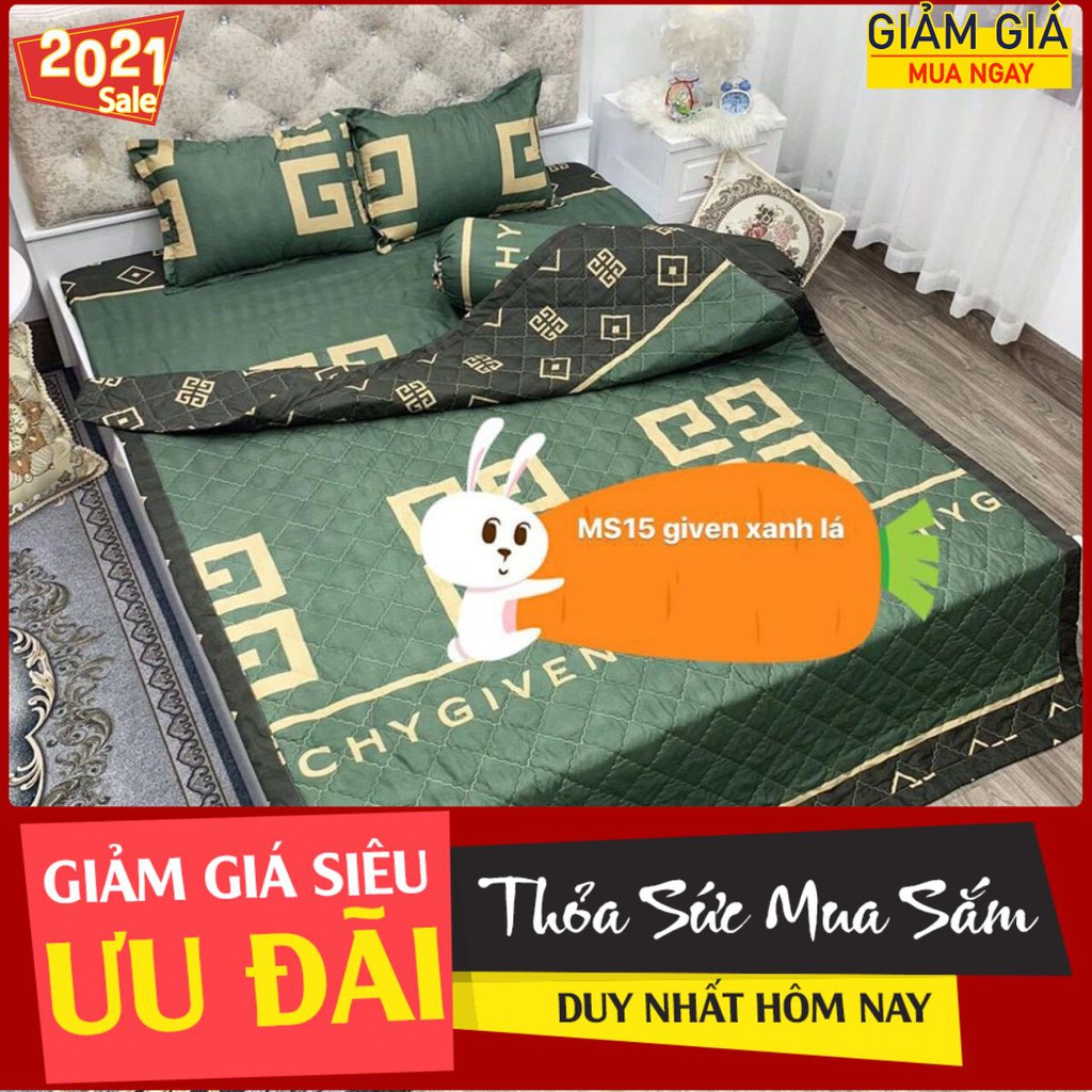 [Free ship chăn hè]Chăn hè trần bông vải cotton poly mềm mịn, chát chọn mẫu,CHTB11