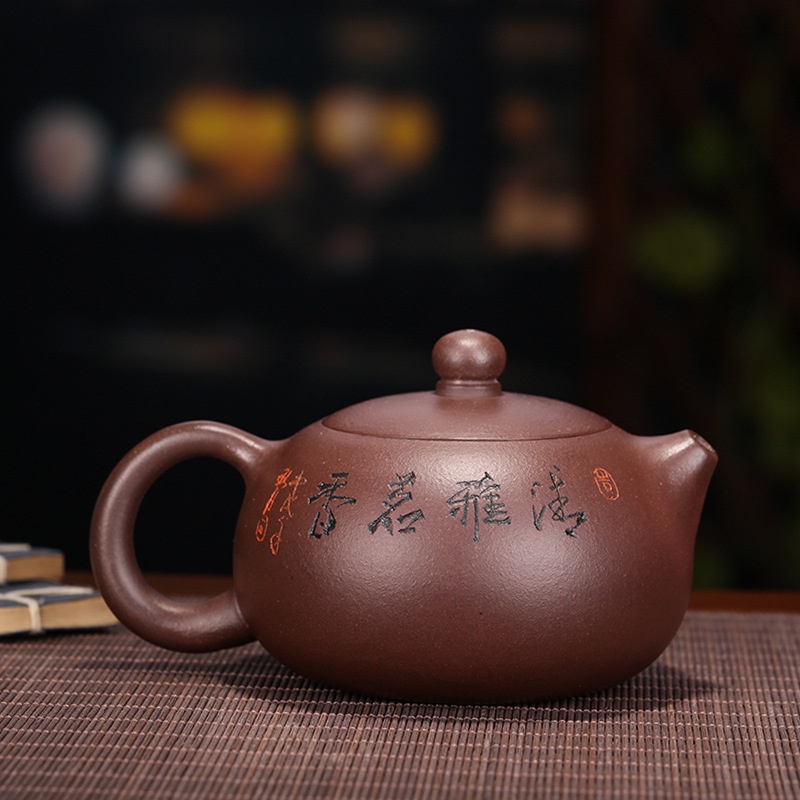 Ấm Tử Sa Nghi Hưng Tây Thi Cào Cào 300 ml (Tử Nê)