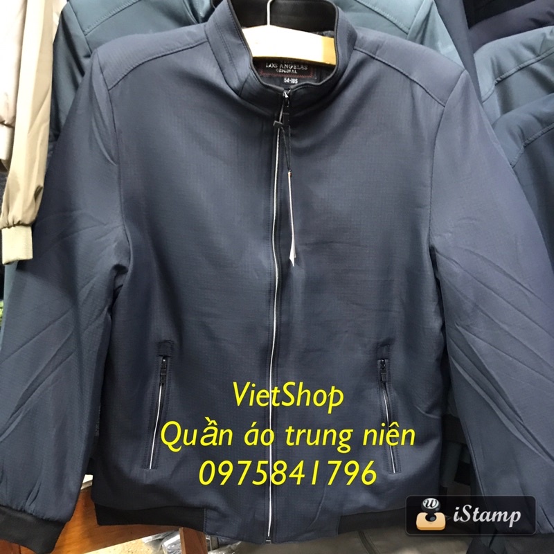 Áo khoác nam trung niên lót lông dày dặn ấm áp+ẢNH THẬT