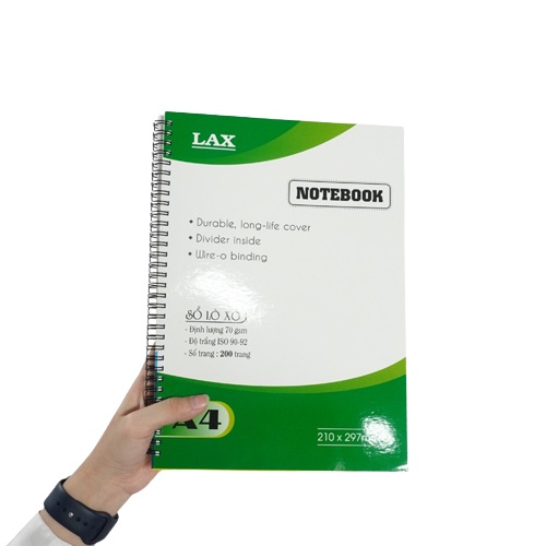 Sổ lò xo A5 A4 100 trang 200 trang tập xé ghi chép A5 A4 sổ tay A5