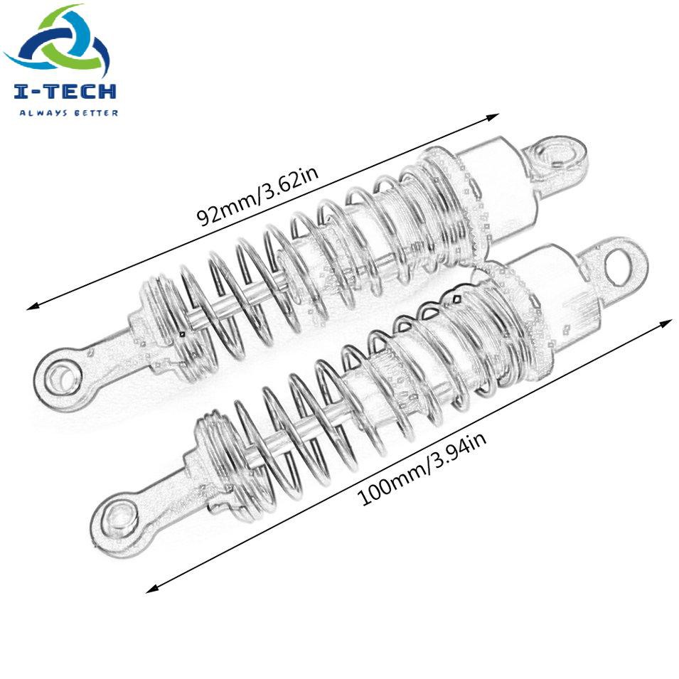 (Clearance) Phuộc Giảm Xóc Kim Loại Cho Xe Tải 100mm 1 / 10