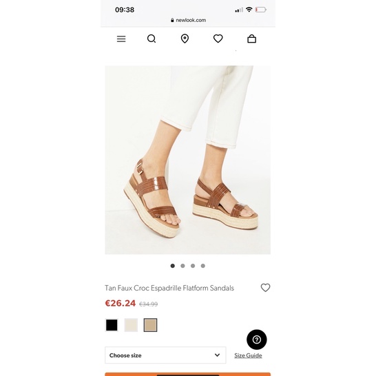 (ORDER) SANDAL XUỒNG NEWLOOK