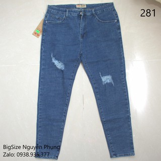 Quần jeans dài big size