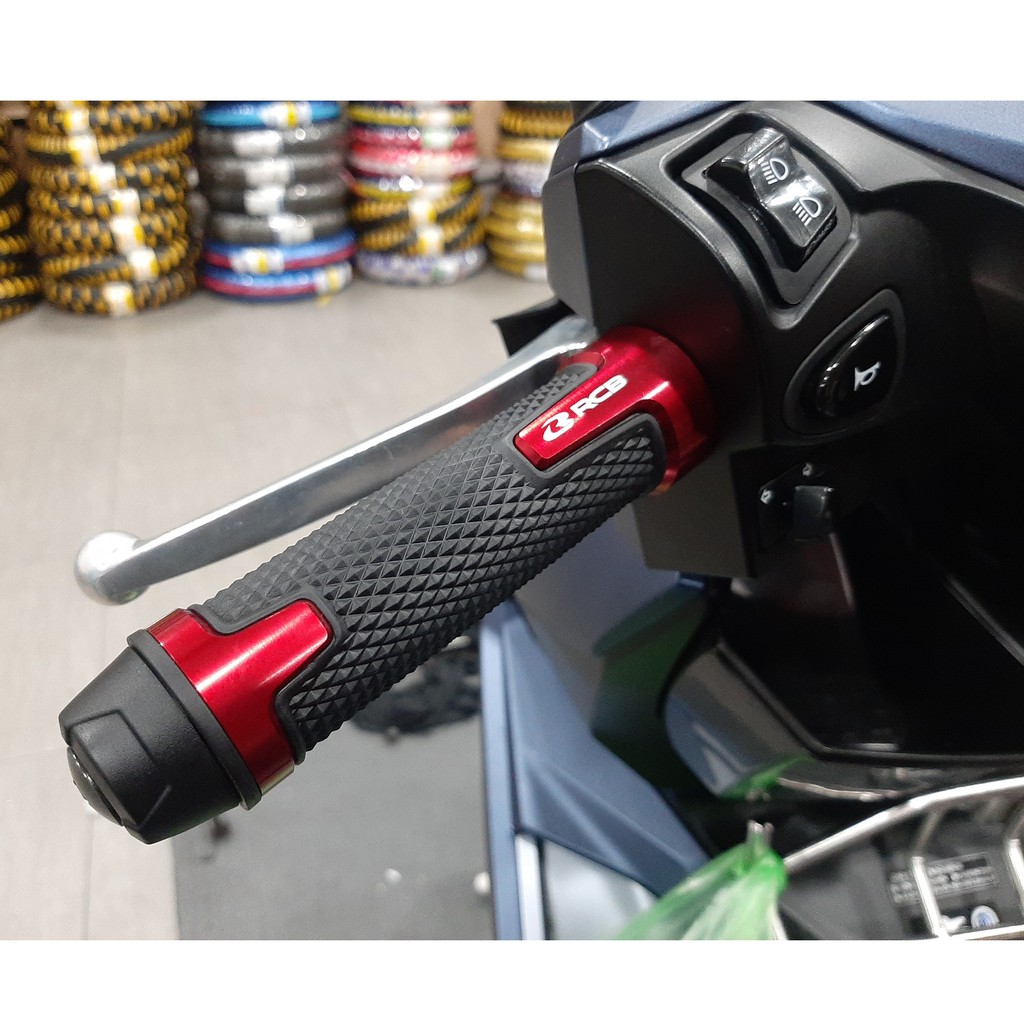 Bao Tay Xe Máy Cao Su Viền Nhôm Racing Boy Chính Hãng Bảo Hành 1 năm