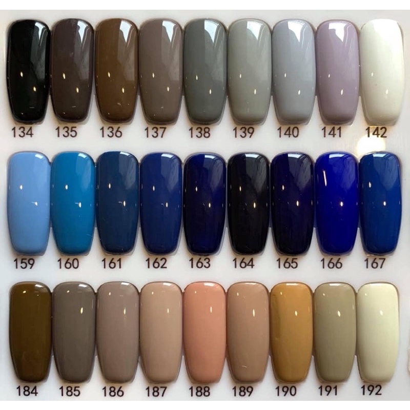 Sơn gel wangke cao cấp hàng độc quyền, Sơn gel móng tay chât sơn bao đặc siêu mướt độc quyền 275 màu.