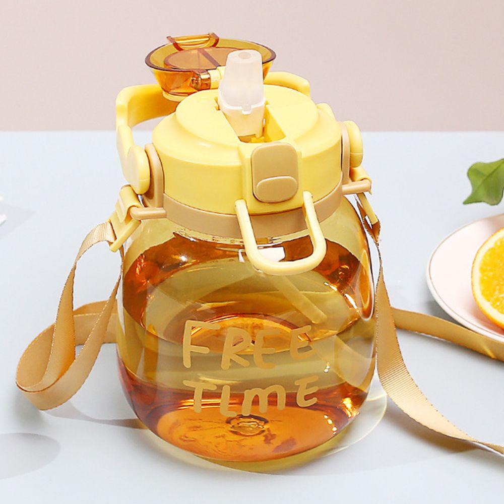 PISTA Bình Nước Thể Thao Dung Tích Lớn 1200ml Có Ống Hút Tiện Lợi