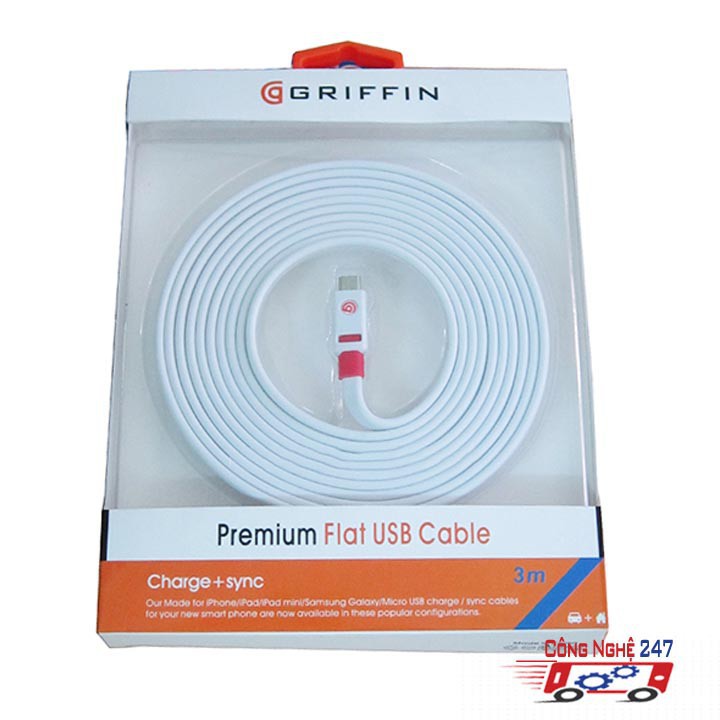 Cáp SẠC SAMSUNG DÀI 3M
