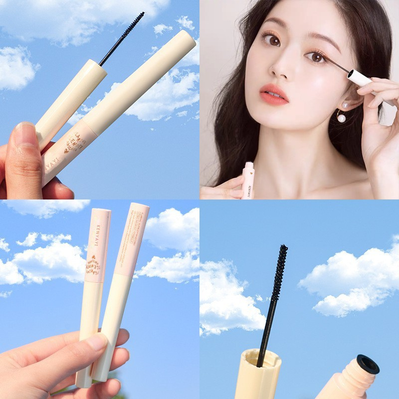 [Hàng mới về] Mascara chuốt dài mi siêu mỏng tự nhiên với vỏ màu hồng xinh xắn