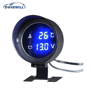 Đồng Hồ Đo Nhiệt Độ Nước Dc12V / 24v 10 / 12 / 14 / 16 / 17 / 21mm Cho Xe Hơi