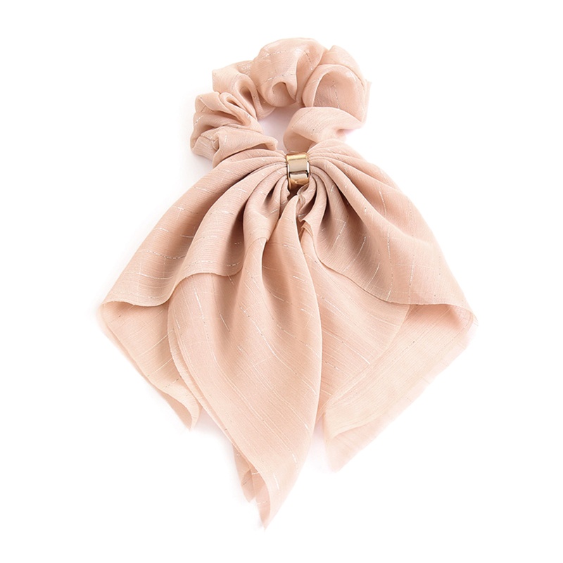 Dây Buộc Tóc Hai Lớp Thắt Nơ Xinh Xắn Cho Bạn Gái Mặc Hàng Ngày