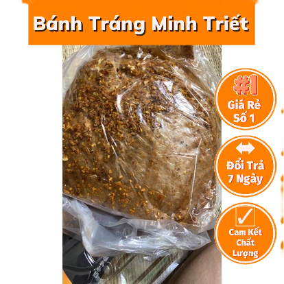 [1kg] BÁNH TRÁNG PHƠI SƯƠNG XIKE MUỐI TỎI NHUYỄN TÂY NINH