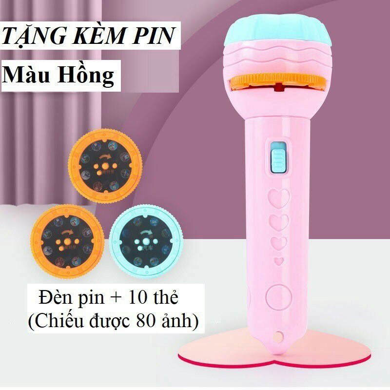 Đèn bin chiếu  hình  cho bé