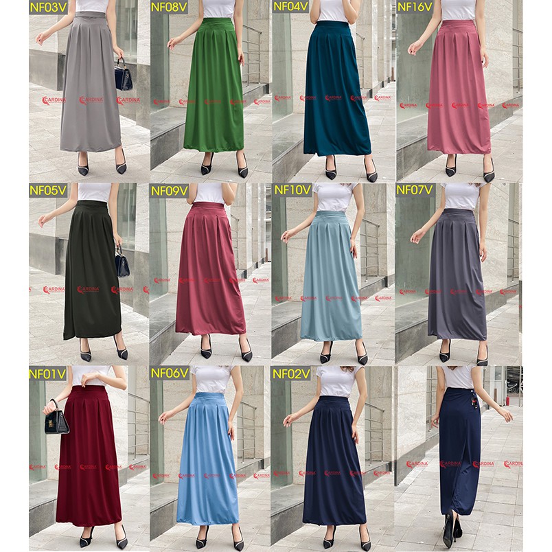 Chân Váy Chống Nắng Nữ Nhật Bản Chất Thun Lạnh Lỗ Thông Hơi Thoáng Khí +COTTON CooL Air Mềm Mịn Cực Mát