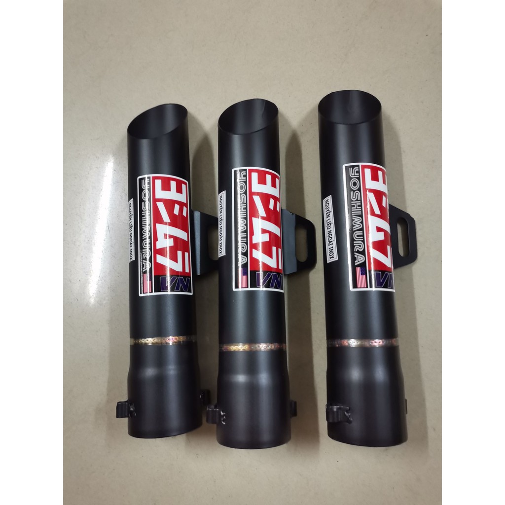 Pô xe máy toke kou inox không nỉ