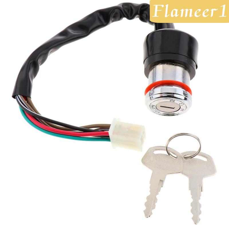 Công Tắc Đánh Lửa 6 Dây + Chìa Khóa Cho Xe Tay Ga Suzuki GN 125