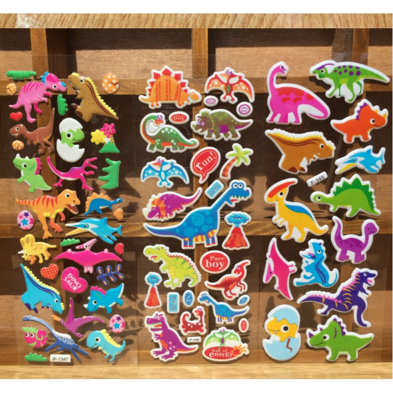 Sticker dán hoạt hình cho bé - Quà tặng thưởng cho bé