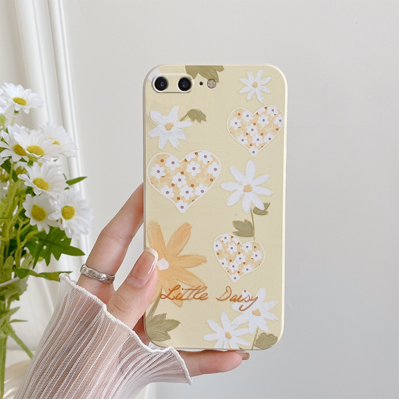 Flowers Blueberry Soft Silicone Phone Case For iPhone 6 6s 6s Plus 6s Plus 7 8 7 Plus 8 Plus iPhone 11 iPhone 12 iPhone 13 Straight Edge Ultra Thin Back Cover