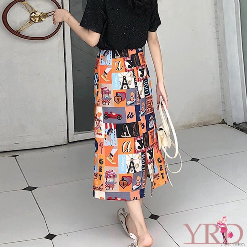 Chân váy ngắn hoạ tiết in phong cách Hàn Quốc | BigBuy360 - bigbuy360.vn