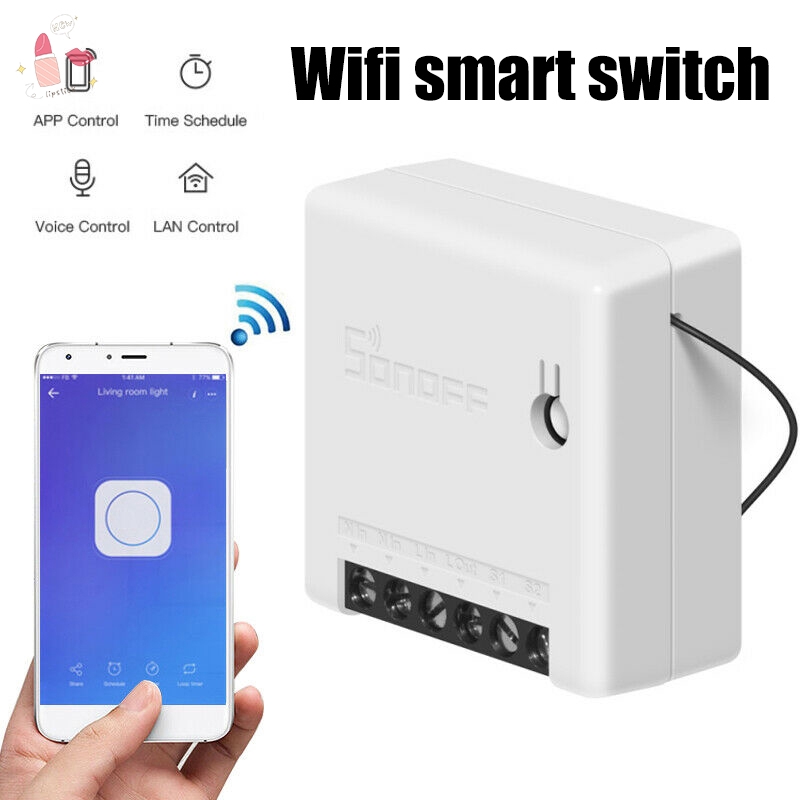 Công Tắc Đèn Thông Minh 2 Chế Độ Điều Khiển Từ Xa Qua Wifi