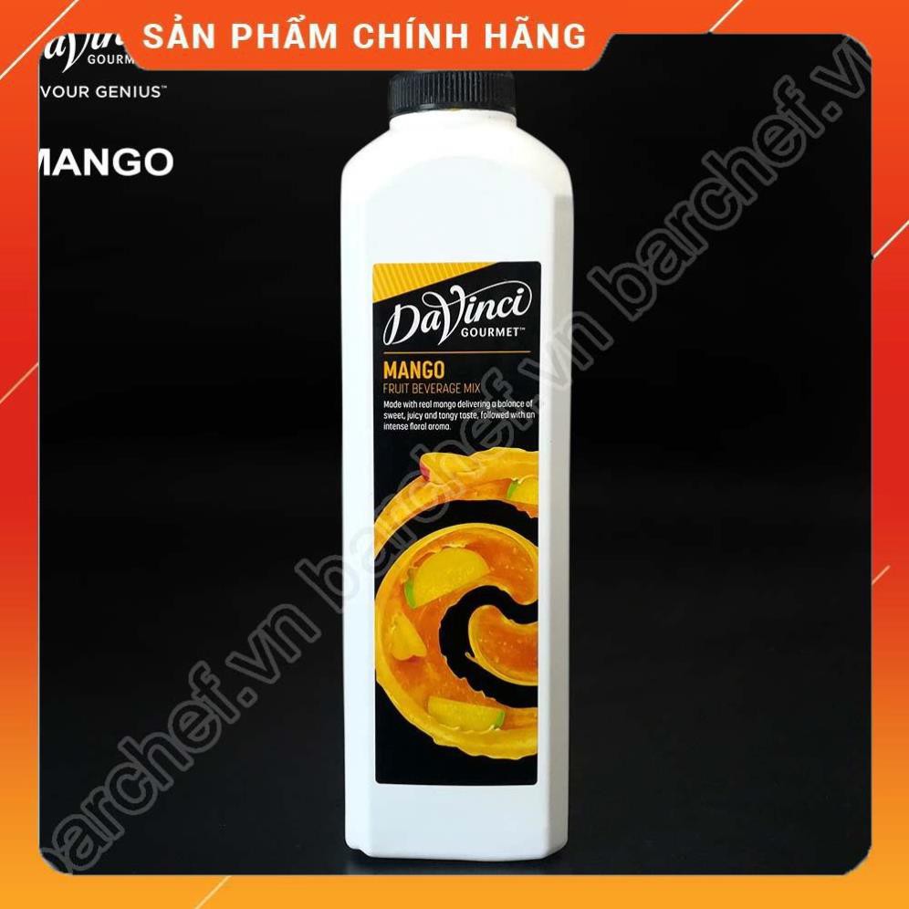 Hỗn hợp sinh tố Xoài Davinci Gourmet (DVG Mango Fruit Mix) - chai 1L  - Hàng chính hãng