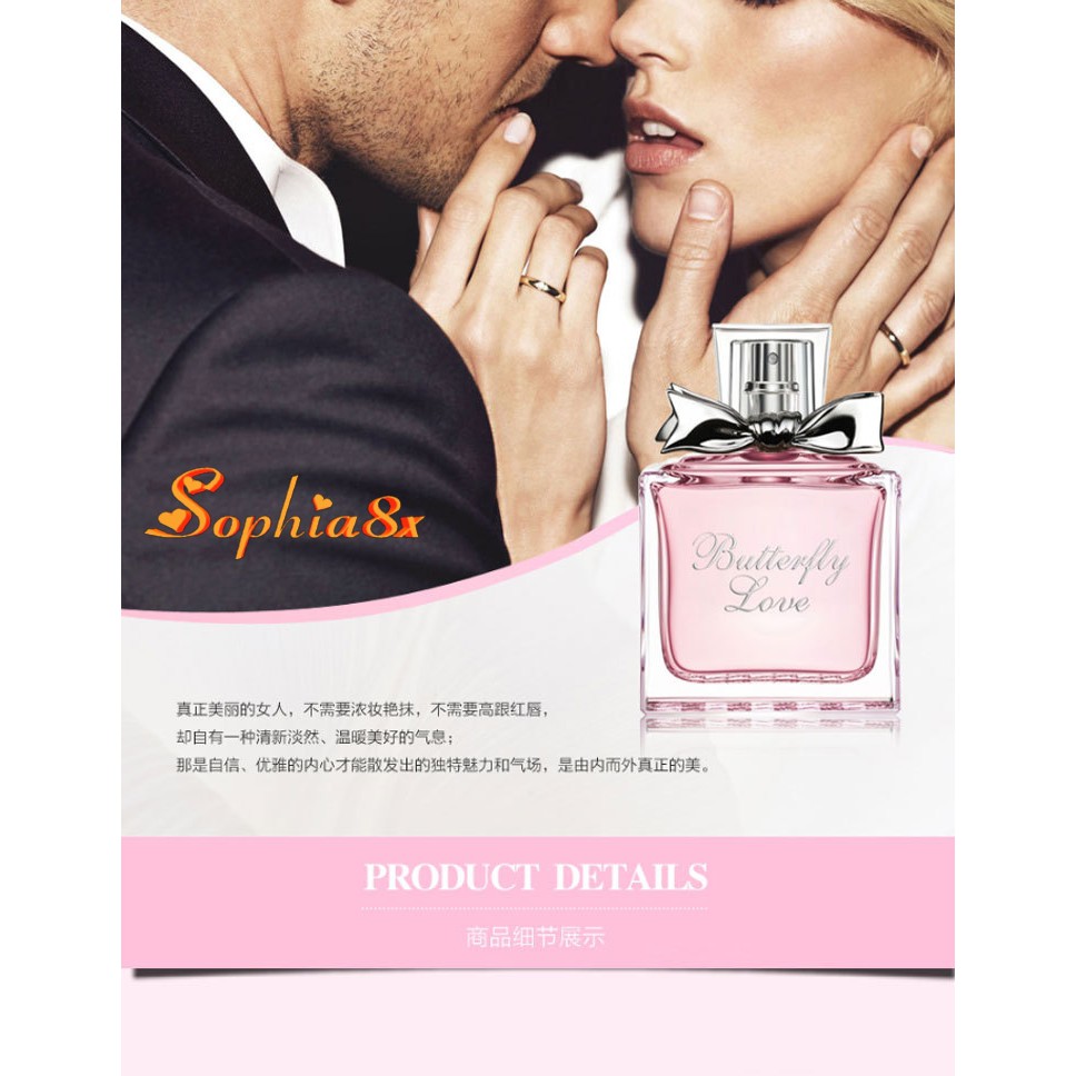 Nước hoa sẵn nhiều mùi hương Maycreate Butterfly Love 50ml