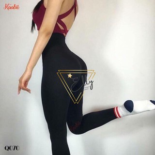 Quần legging nâng mông gen bụng- cạp 6p