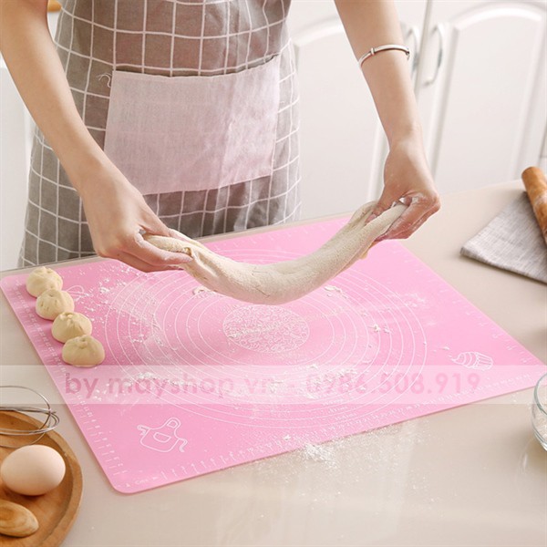 Tấm nhào bột Silicone Mat chống dính