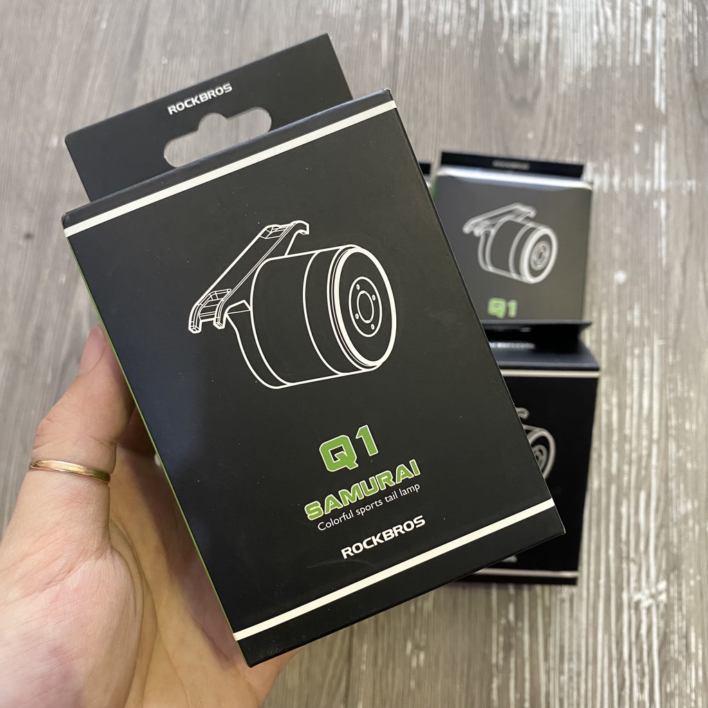 Đèn Hậu Tròn Rockbros Q1 Samurai