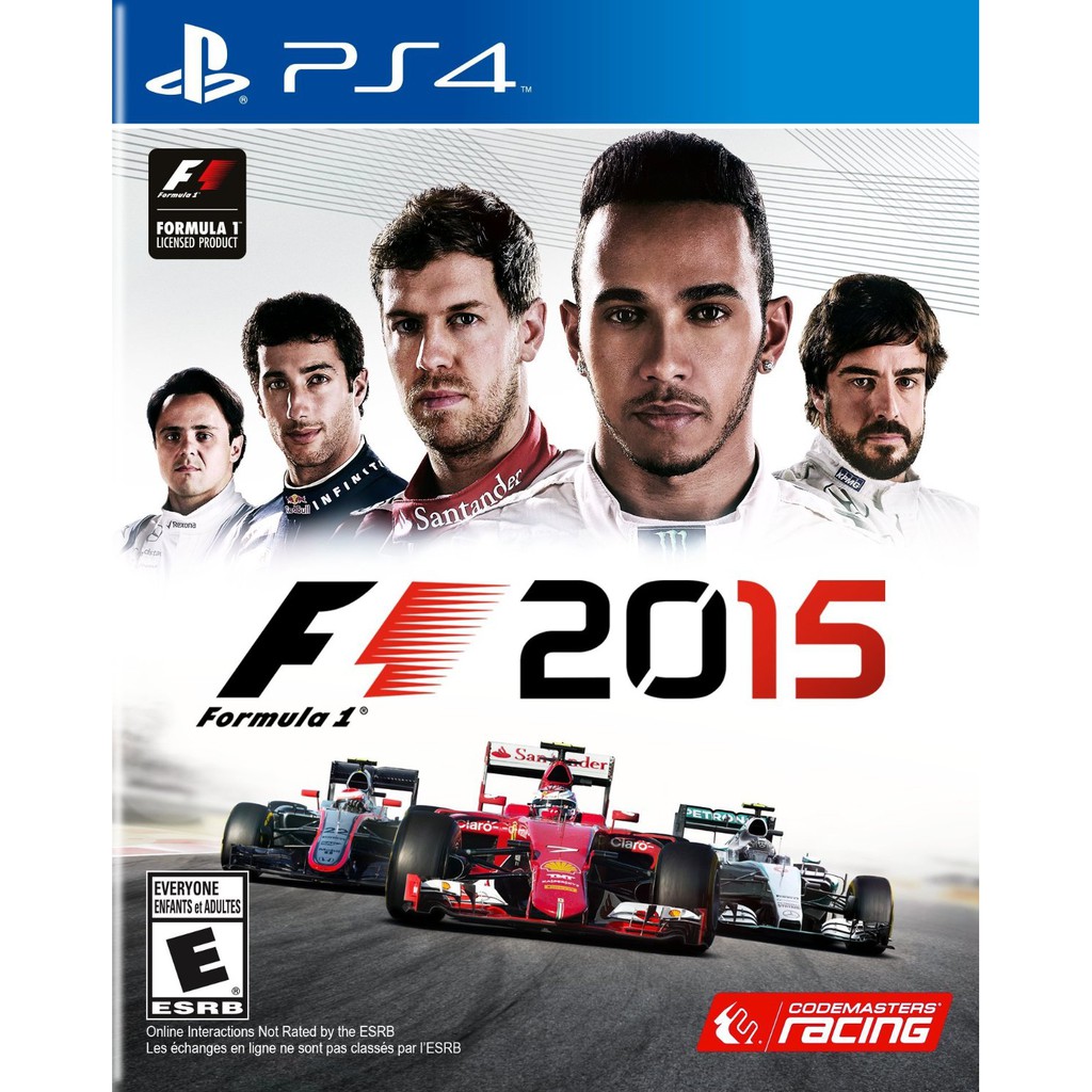 Máy Chơi Game Đua Xe Ps4 Ps5 F1 2015