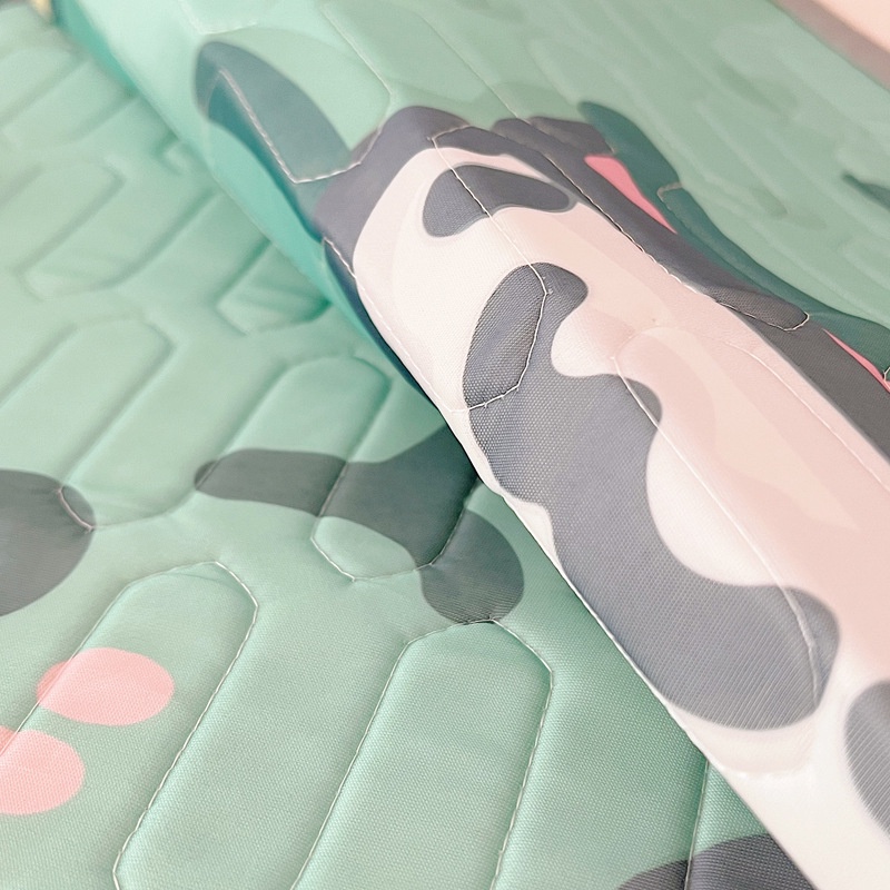 Set Chiếu Điều Hòa Cao Su Non Cao Cấp Họa Tiết Ngộ Nghĩnh Đáng Yêu Cho Bé - Sun Decor