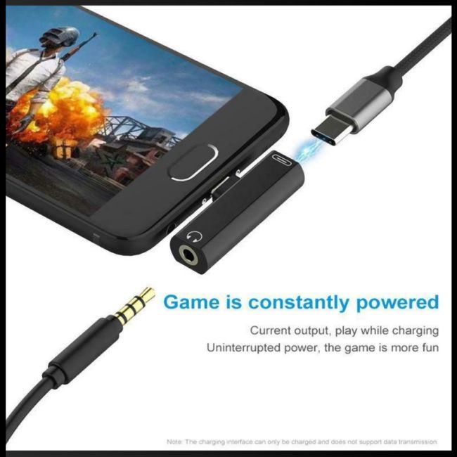 Dây Cáp Chuyển Đổi Cổng Type C Sang Cổng 3.5mm Aux Chuyên Dụng
