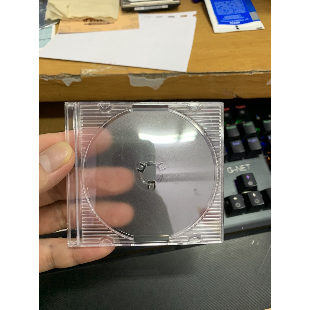 Vỏ Đĩa CD-R nhỏ trắng trong 8cm