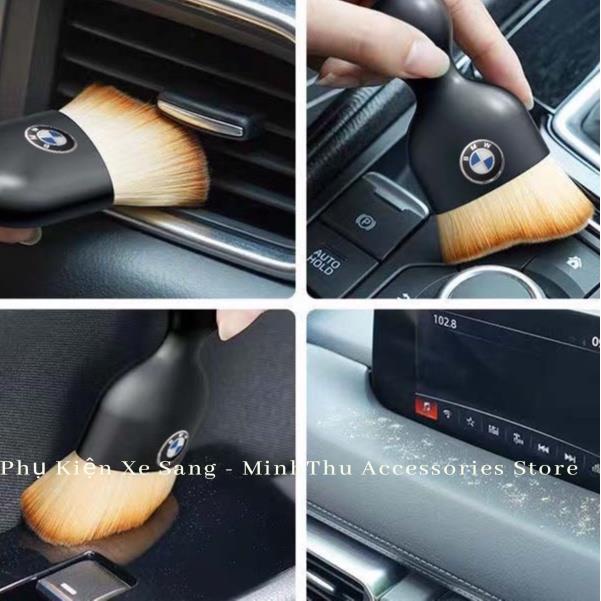 Chổi vệ sinh nội thất xe ô tô lông siêu mềm mịn dễ dàng làm sạch, thiết kế sang trọng