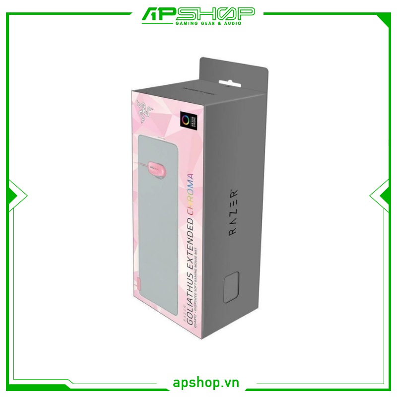 Bàn di chuột Razer Goliathus Extended Chroma Quartz Pink - HÀNG CHÍNH HÃNG