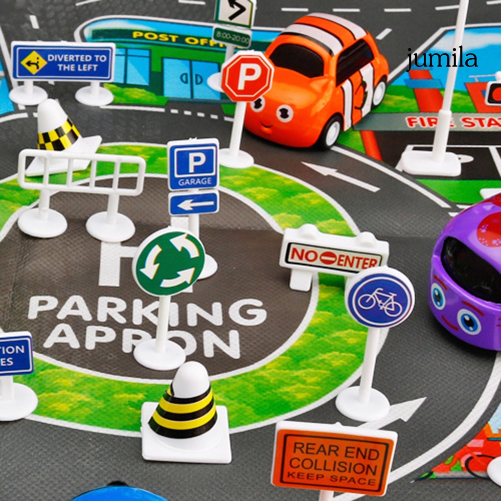 Set 56 Biển Báo Giao Thông Bằng Nhựa Đa Năng Cho Bé