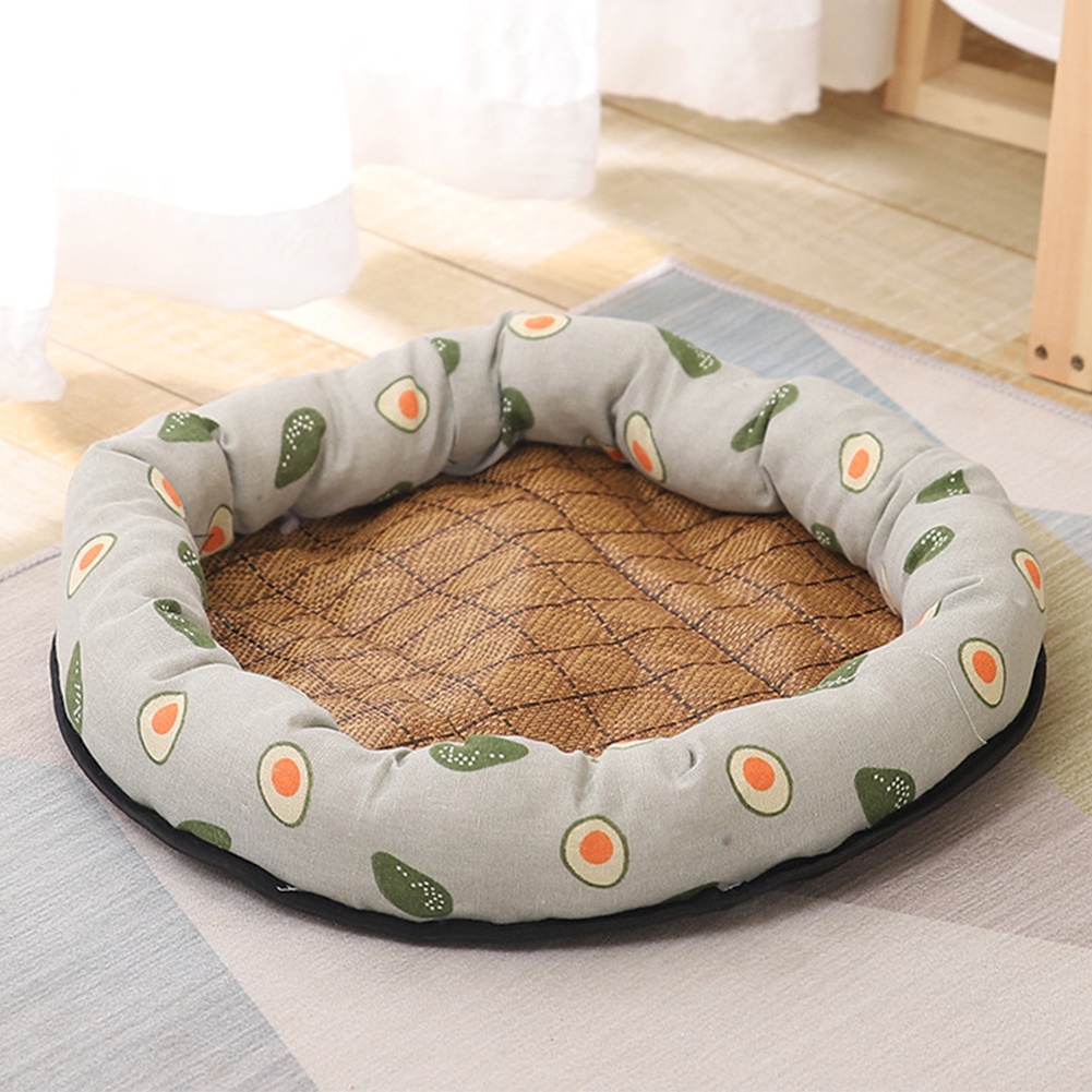 TD Làm mát mùa hè cho thú cưng Ice Pad Cún con Ngủ giường Thảm cho chó mèo Ghế sofa cắm trại có thể ăn được Thảm yoga F