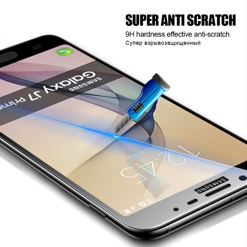 cường lực dán Full Screen Protector For kính cường lực Samsung J7 Pro J2 J5 J7 Prime 2018 Tempered Glass