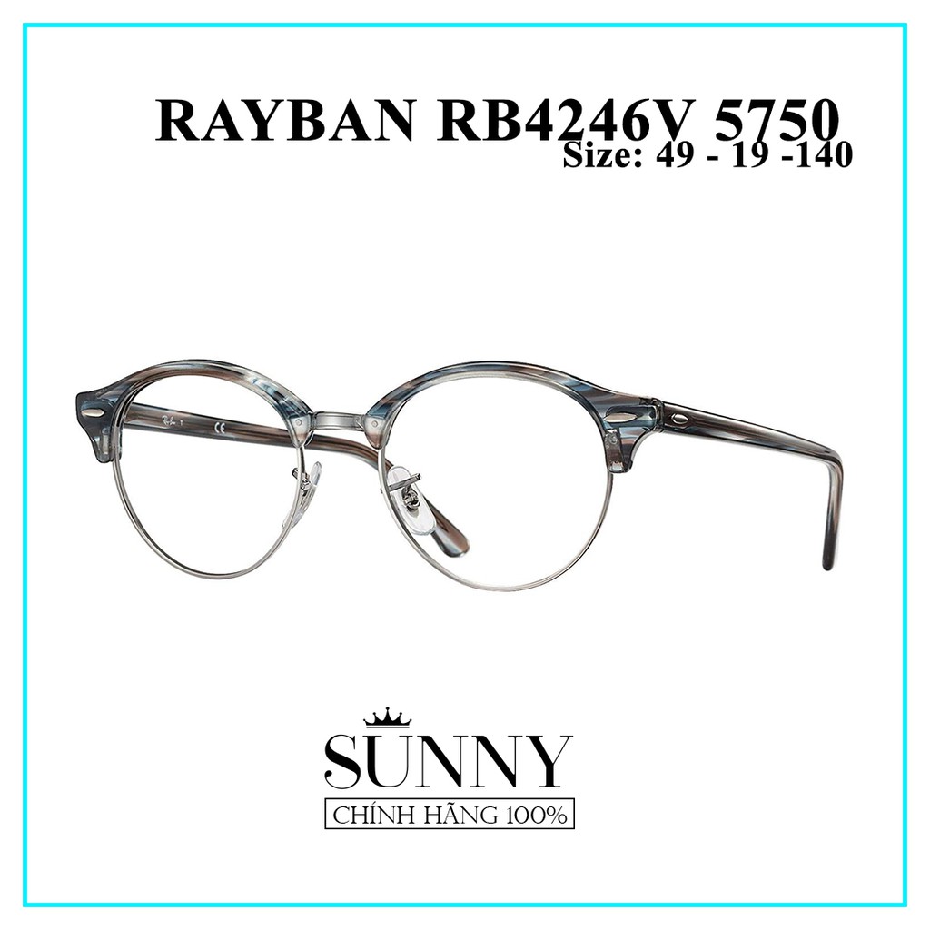 RB4246V 5750 - Gọng kính thời trang Rayban chính hãng , bảo hành toàn quốc, thiết kế dễ đeo bảo vệ mắt