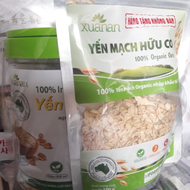 Yến mạch nguyên chất 800 gram