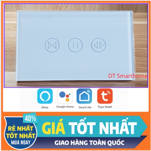 Công tắc cửa cuốn wifi+ Bluetooth điều khiển từ xa qua app tuya/smartlife
