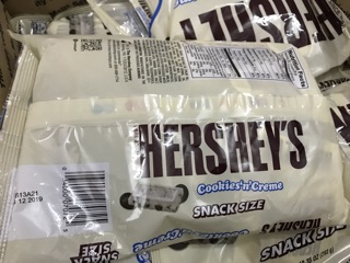 [Date 12/2019]-Socola Hershey cookie cream 293g của Mỹ