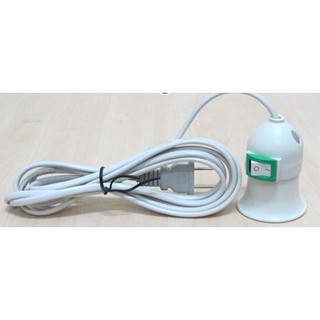 Đuôi Đèn Lõi Đồng E27 Có Công Tắc + Liền Dây Dài 1.5m Hàng Xịn (Chính Hãng)