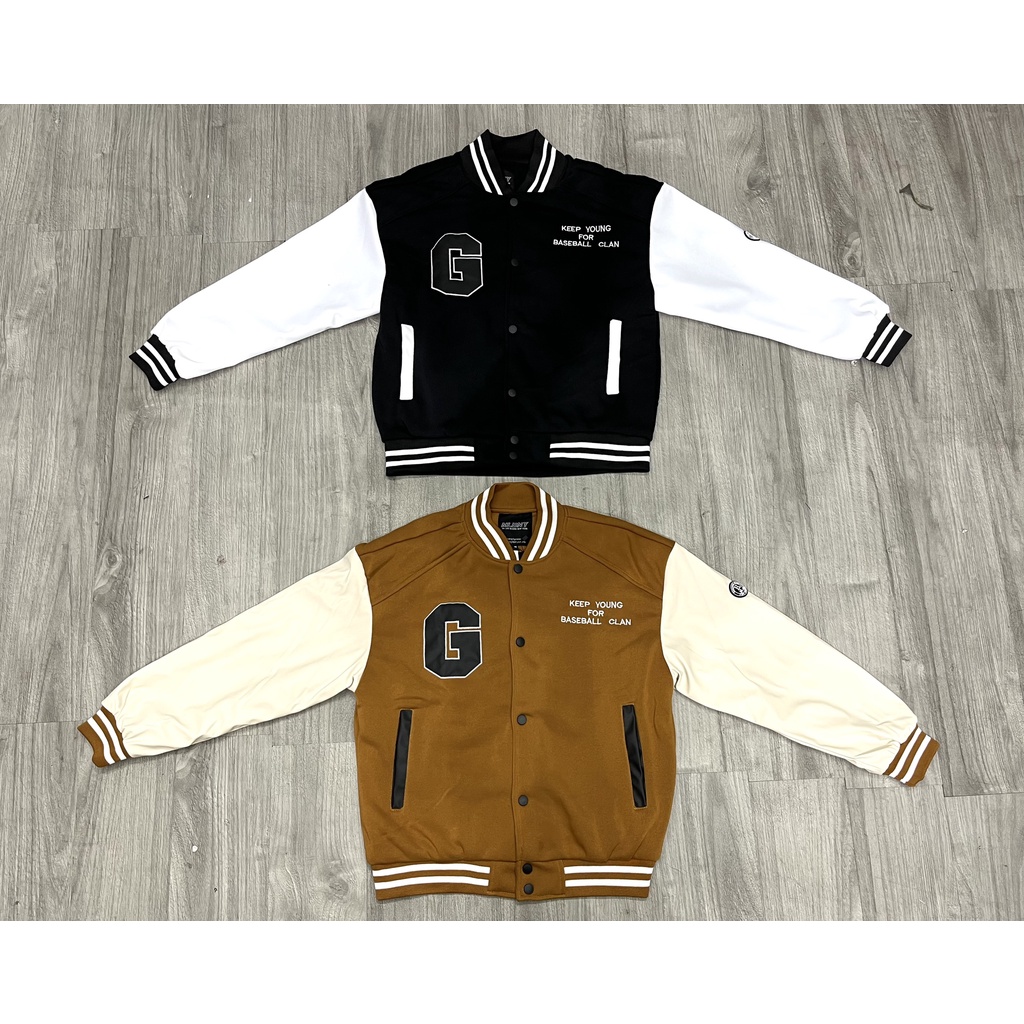 Áo Bomber MLBNY Chữ G Limited Unisex Nam Nữ Cá Tính Siêu Đẹp