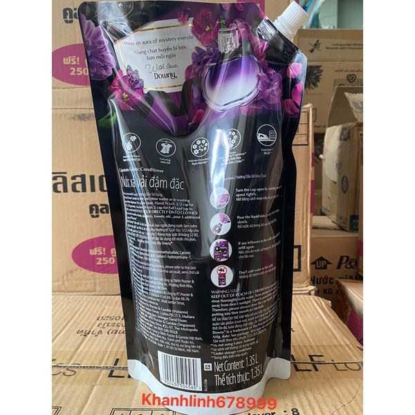 Nước xả vải đậm đặc Downy huyền bí 1.3L